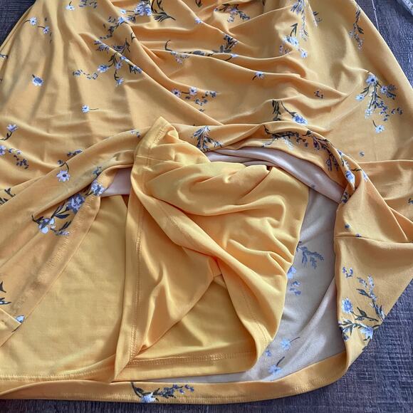 Lauren Ralph Lauren Ruched Floral Boatneck Women's Dress Size 16 - Picture 5 of 13